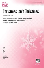 Christmas Isn't Christmas SATB choral sheet music cover Thumbnail